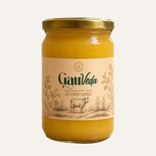 Gauveda A2 Bilona cow ghee 1 litre glass jar