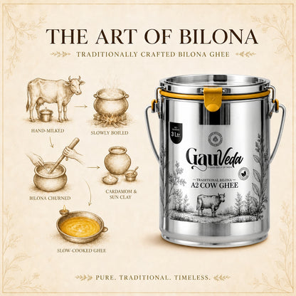 Gauveda 3L ghee art of bilona
