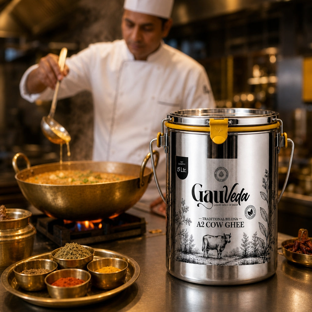 Gauveda 5L ghee uses